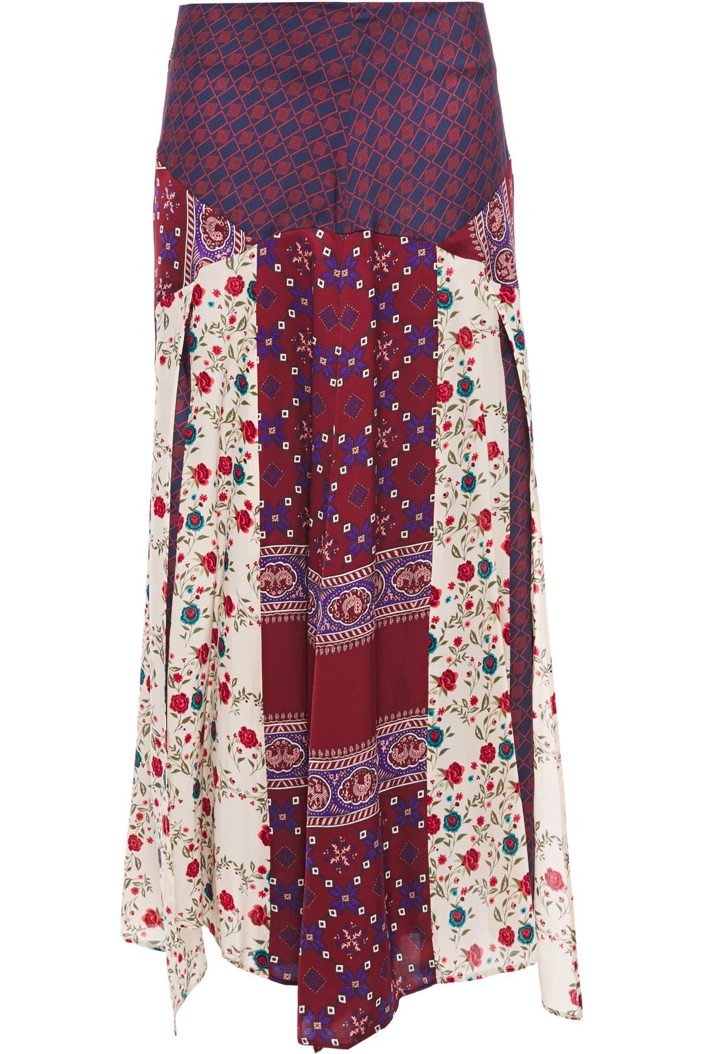 mid length satin skirts quilt pattern