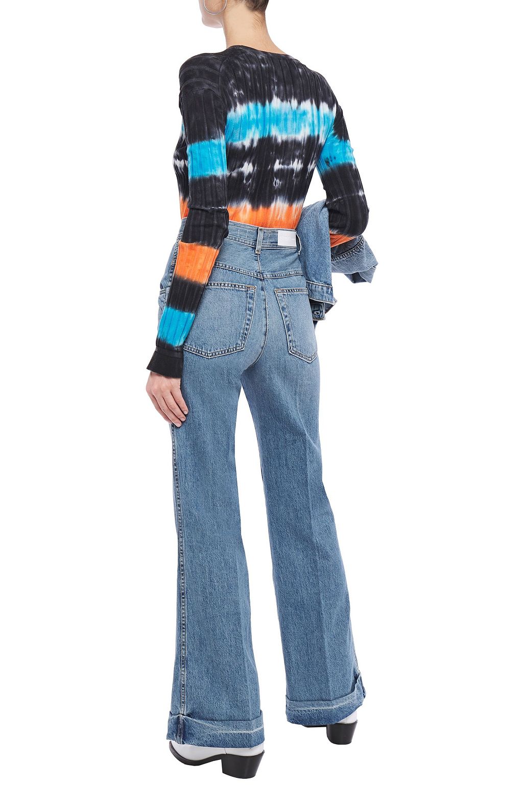 RE/DONE High-rise flared jeans