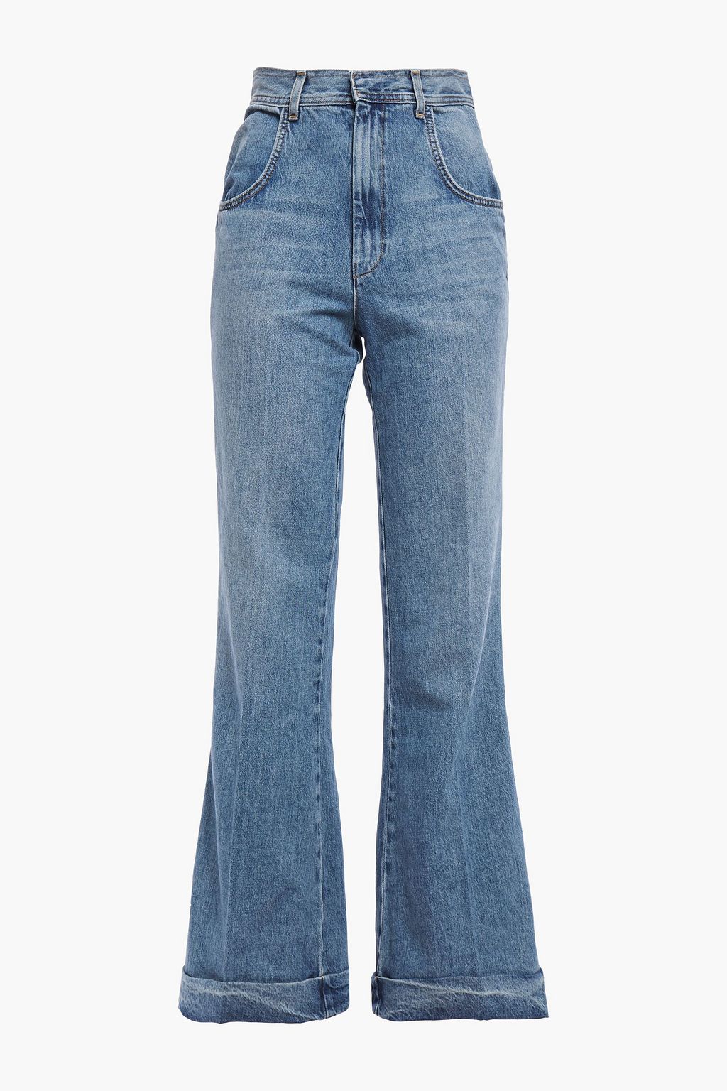 RE/DONE High-rise flared jeans | THE OUTNET