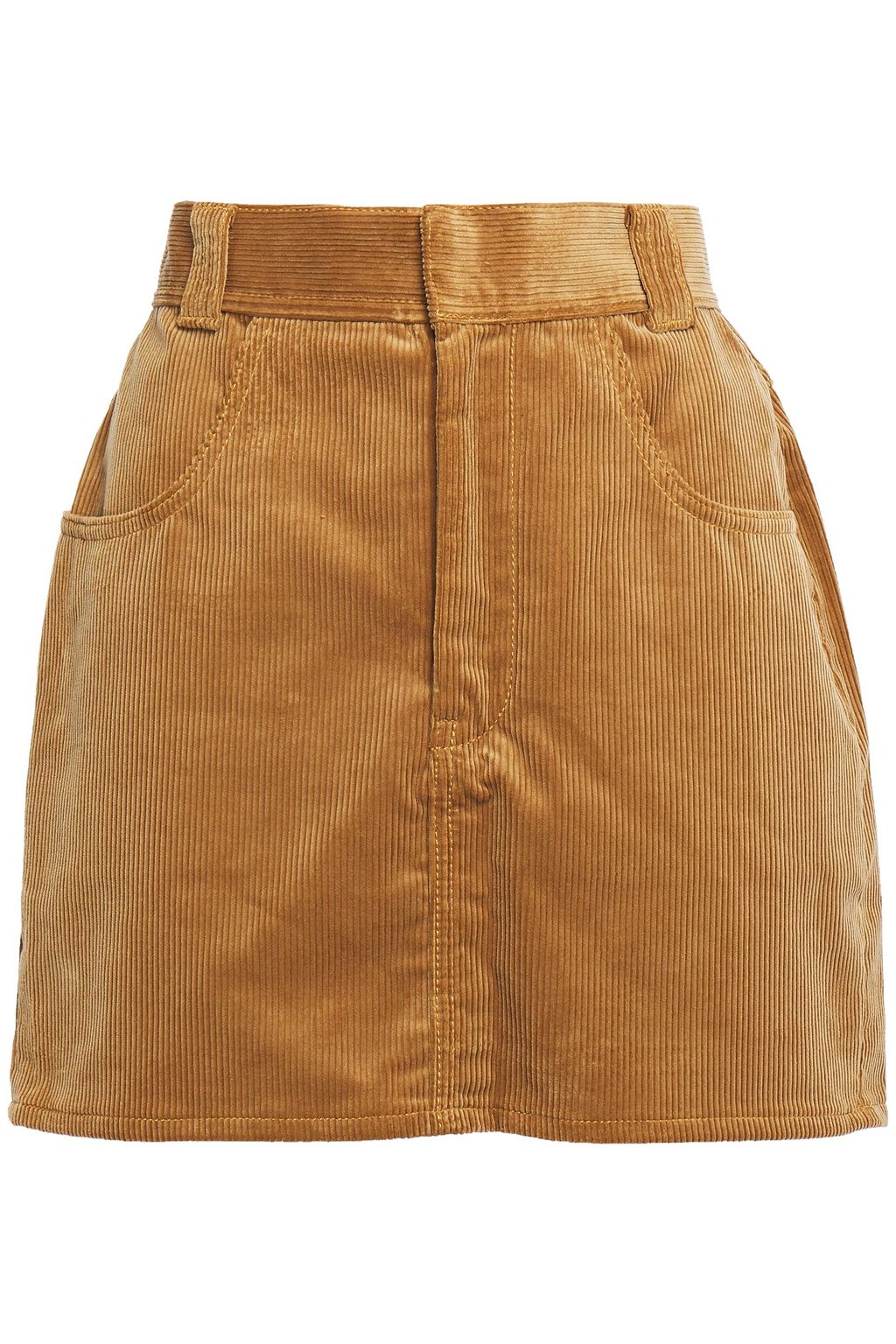 the corduroy mini skirt