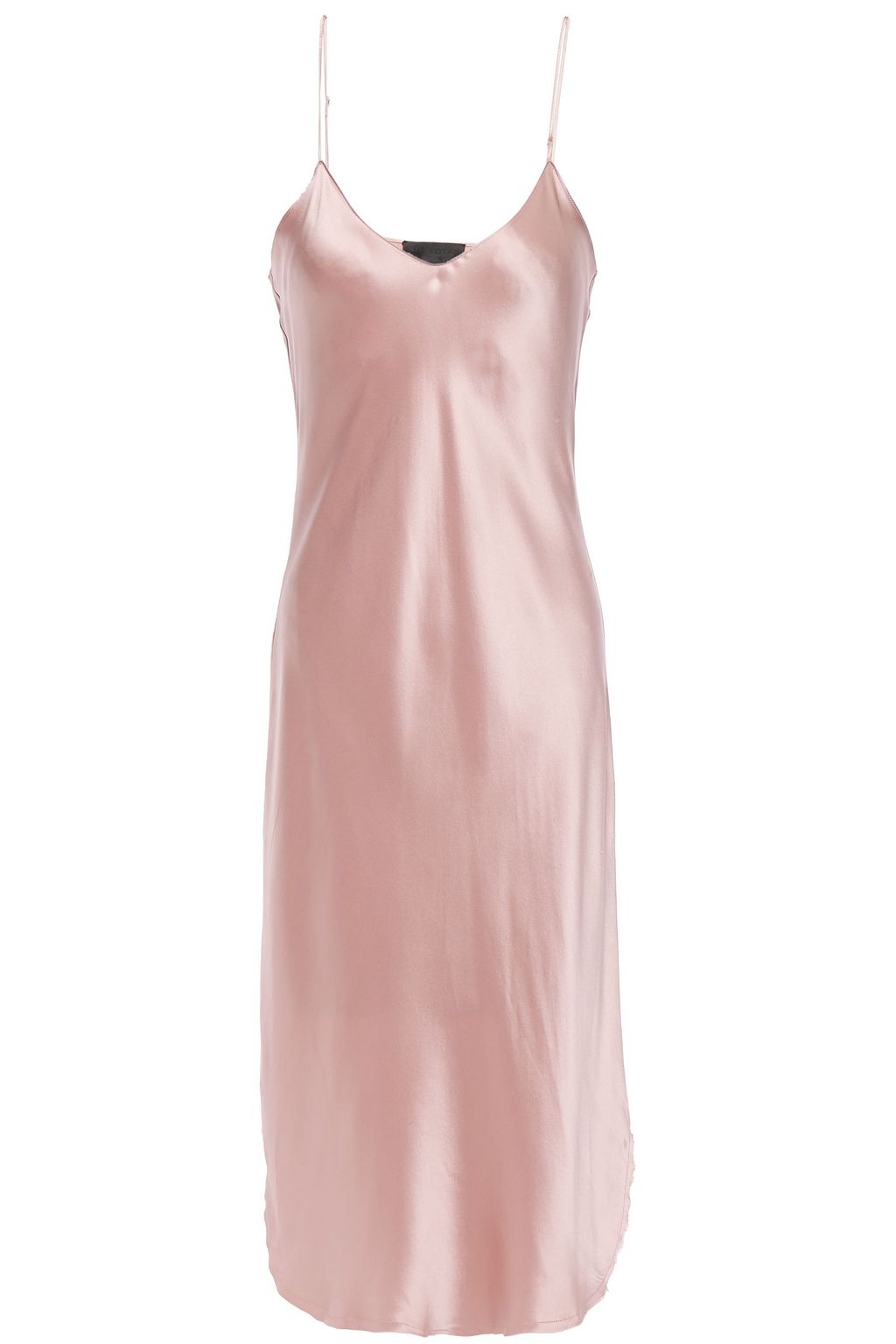 designer silk slip dress