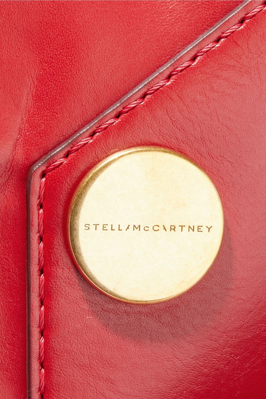 STELLA MCCARTNEY Popper studded faux leather shoulder bag
