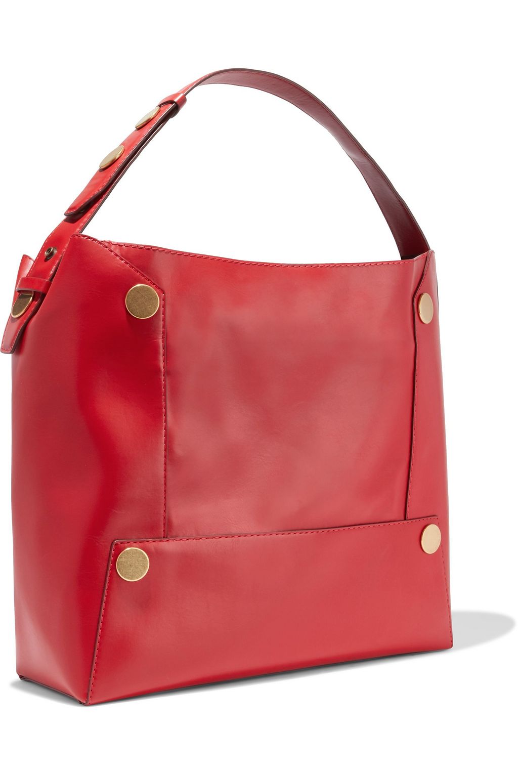 STELLA MCCARTNEY Popper studded faux leather shoulder bag