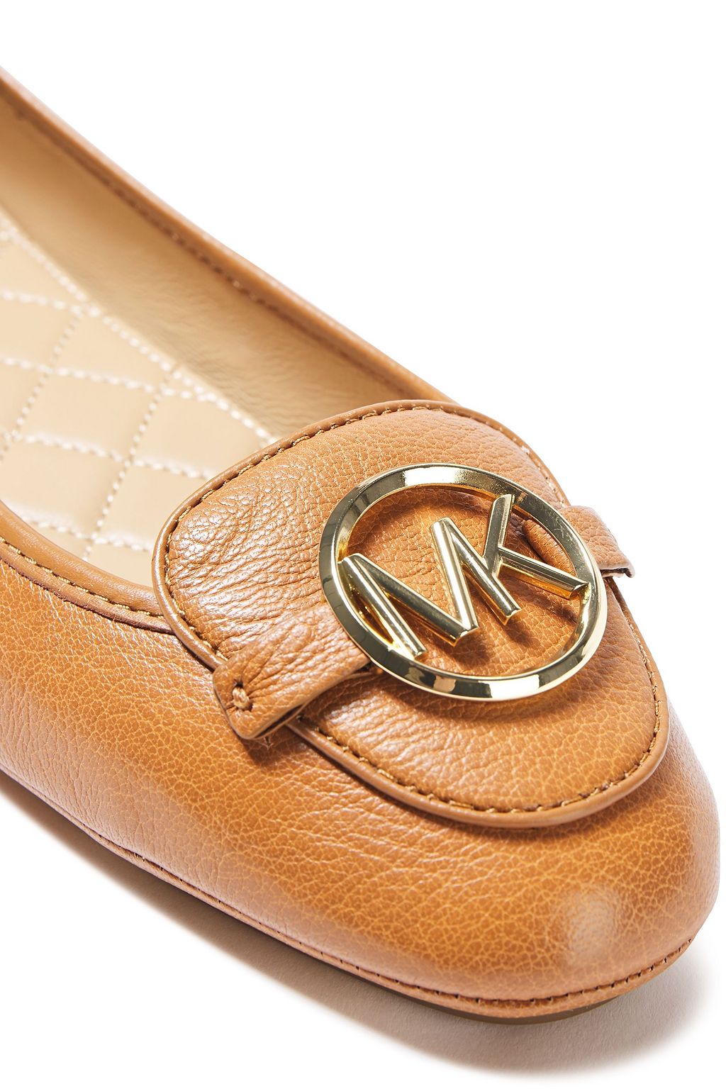 michael kors logo flats