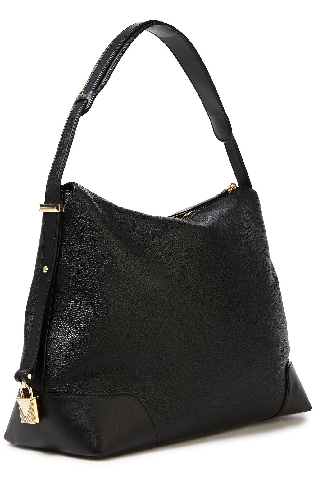 MICHAEL MICHAEL KORS Crosby pebbled-leather shoulder bag