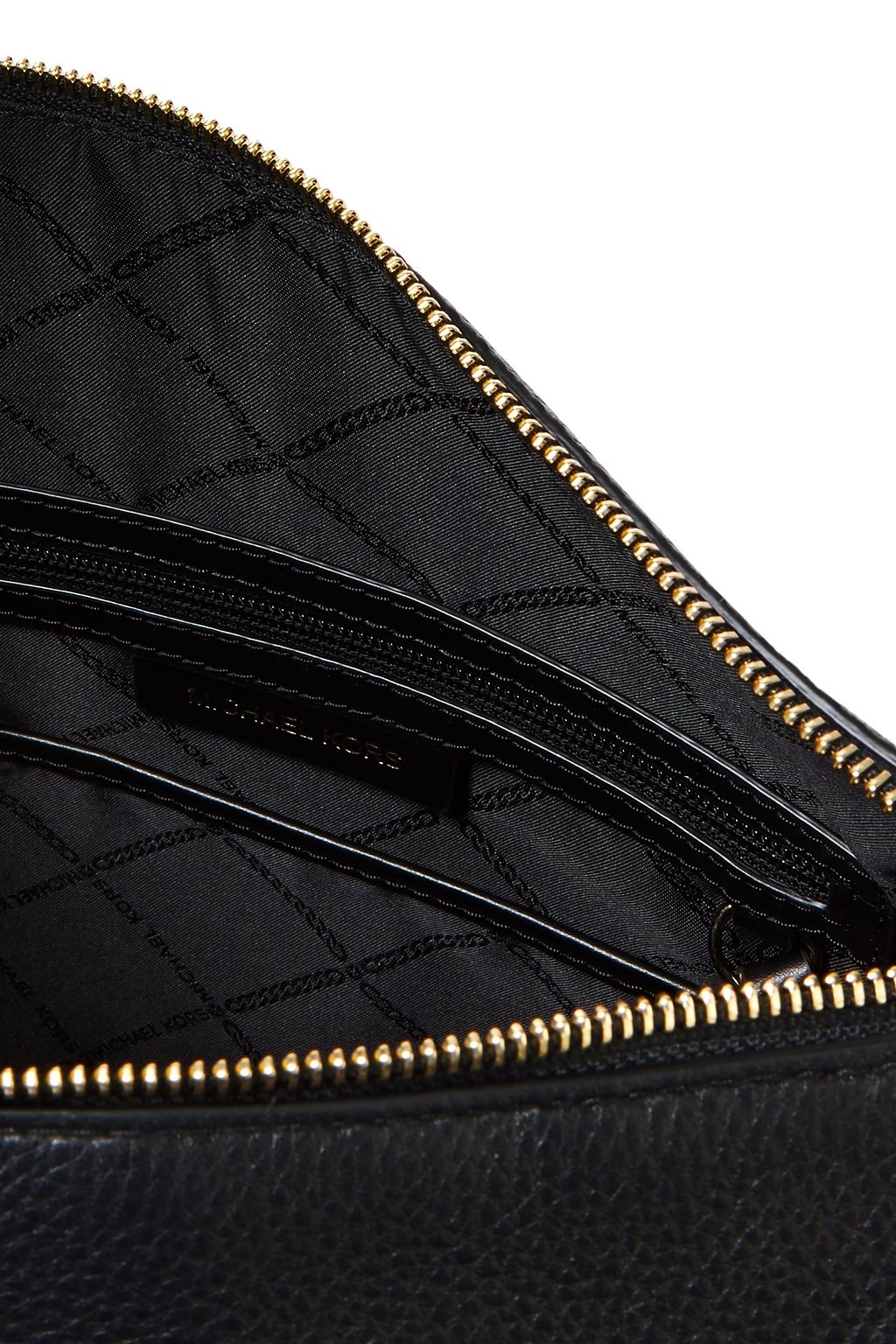MICHAEL MICHAEL KORS Crosby pebbled-leather shoulder bag