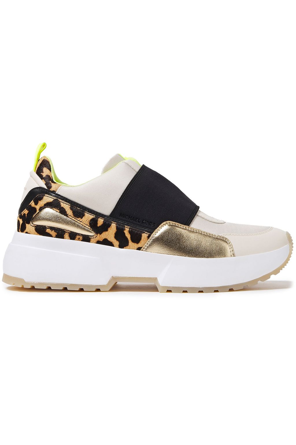 michael kors sneakers animal print