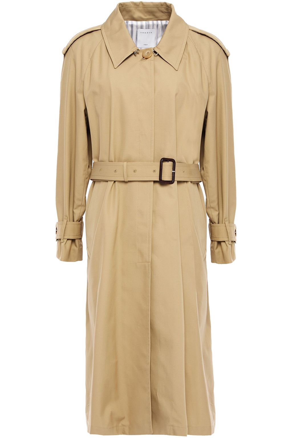 gabardine trench coat