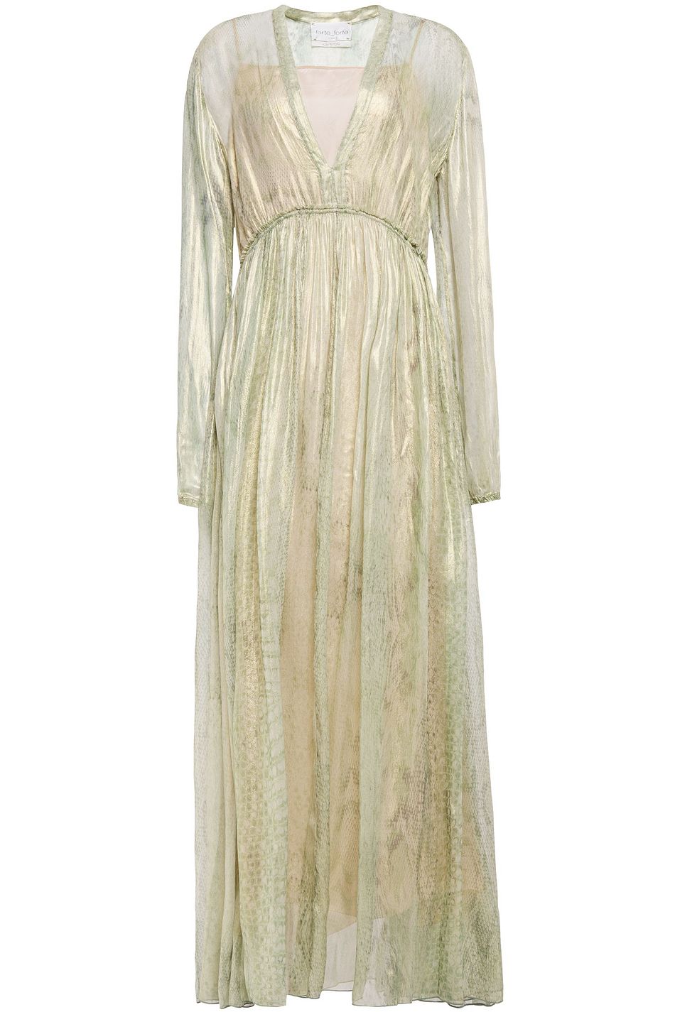 light green maxi dress