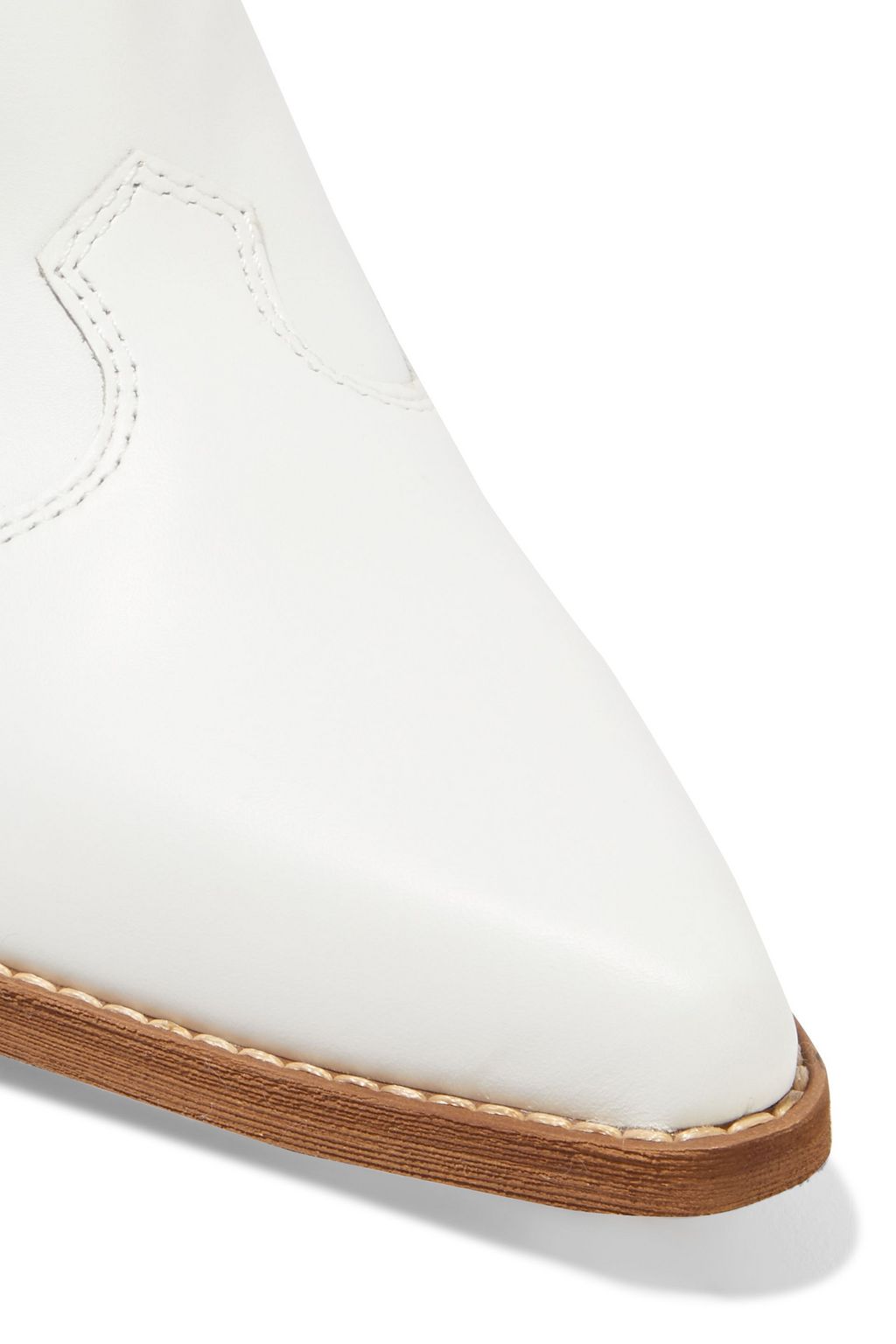SAM EDELMAN Winona paneled leather ankle boots