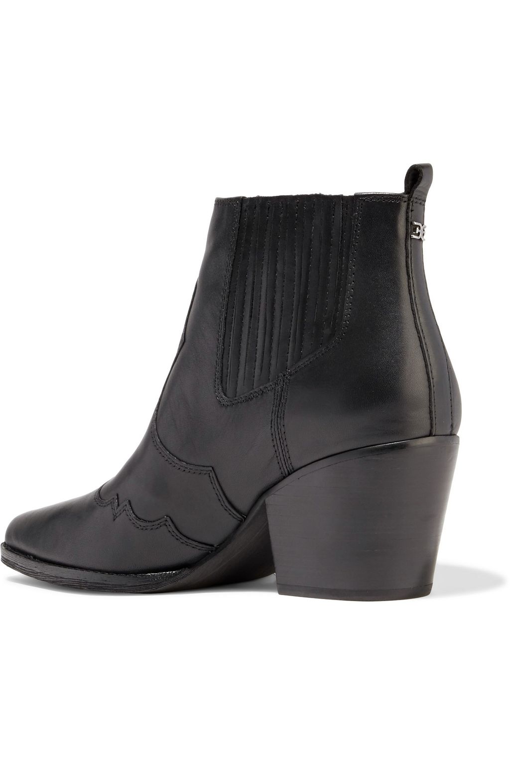 SAM EDELMAN Winona paneled leather ankle boots