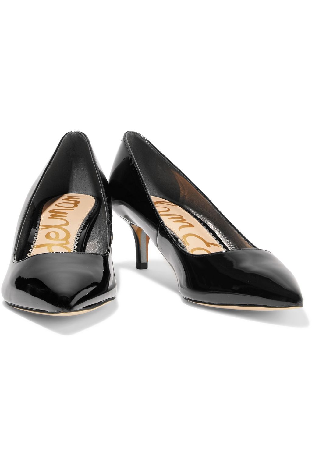 SAM EDELMAN Dori faux patent-leather pumps