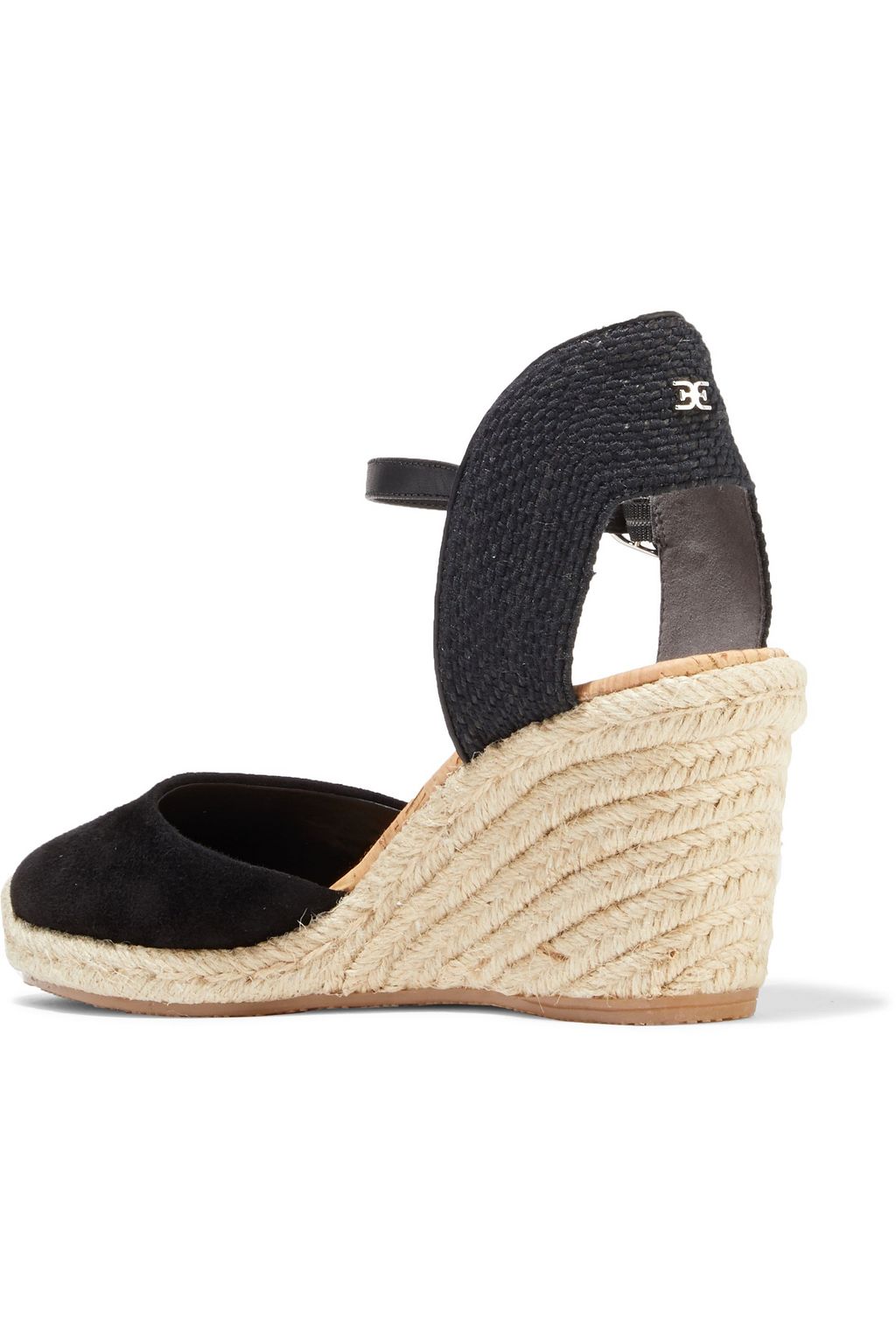 SAM EDELMAN Payton suede wedge espadrilles