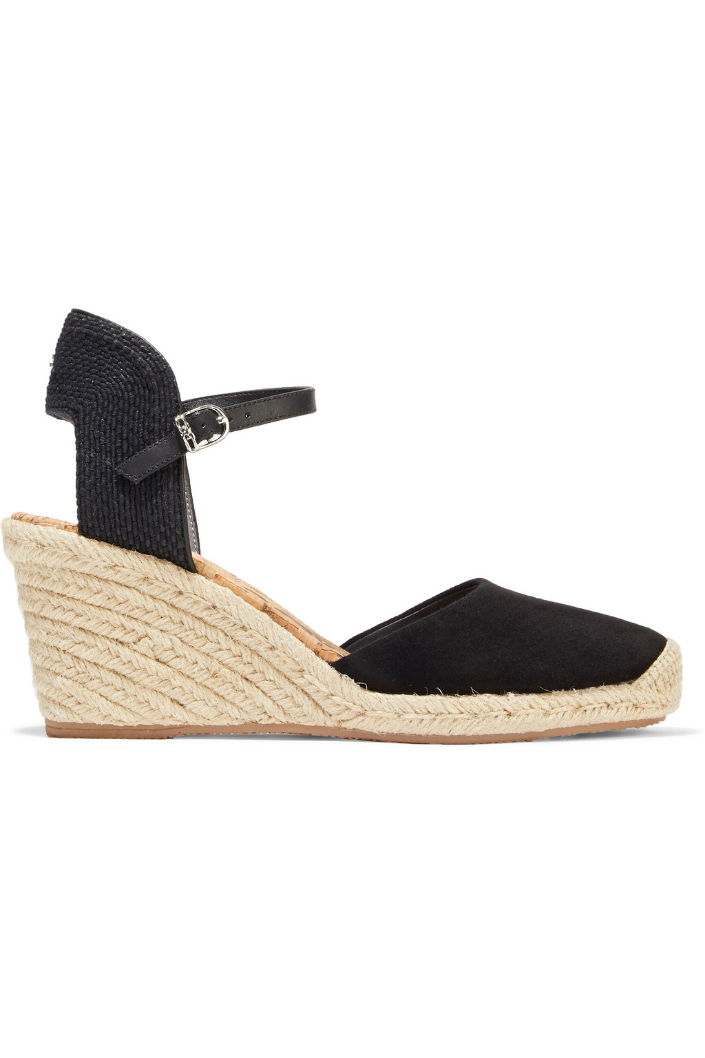 SAM EDELMAN Payton suede wedge espadrilles