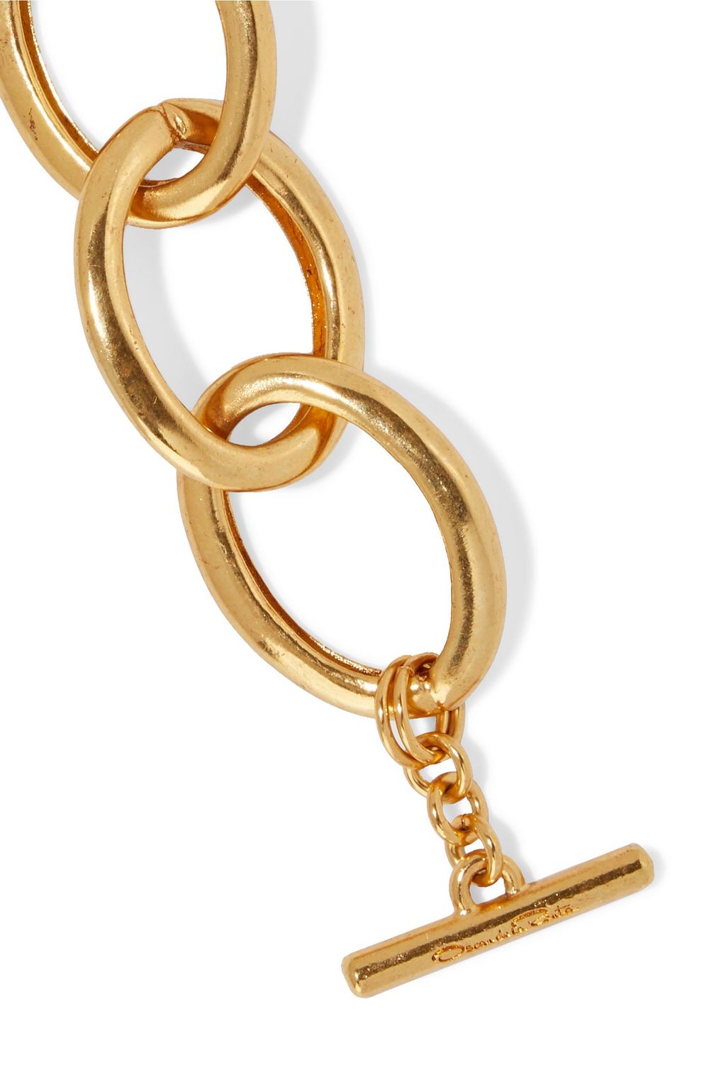 OSCAR DE LA RENTA Gold-tone bracelet