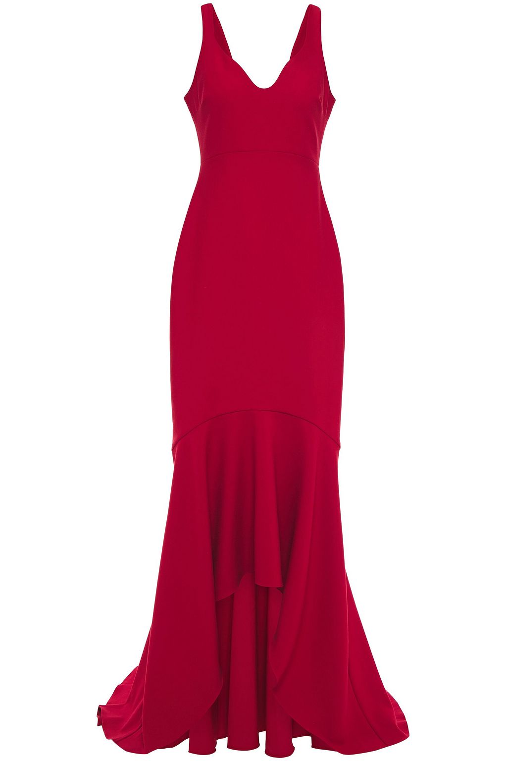 red sade gown