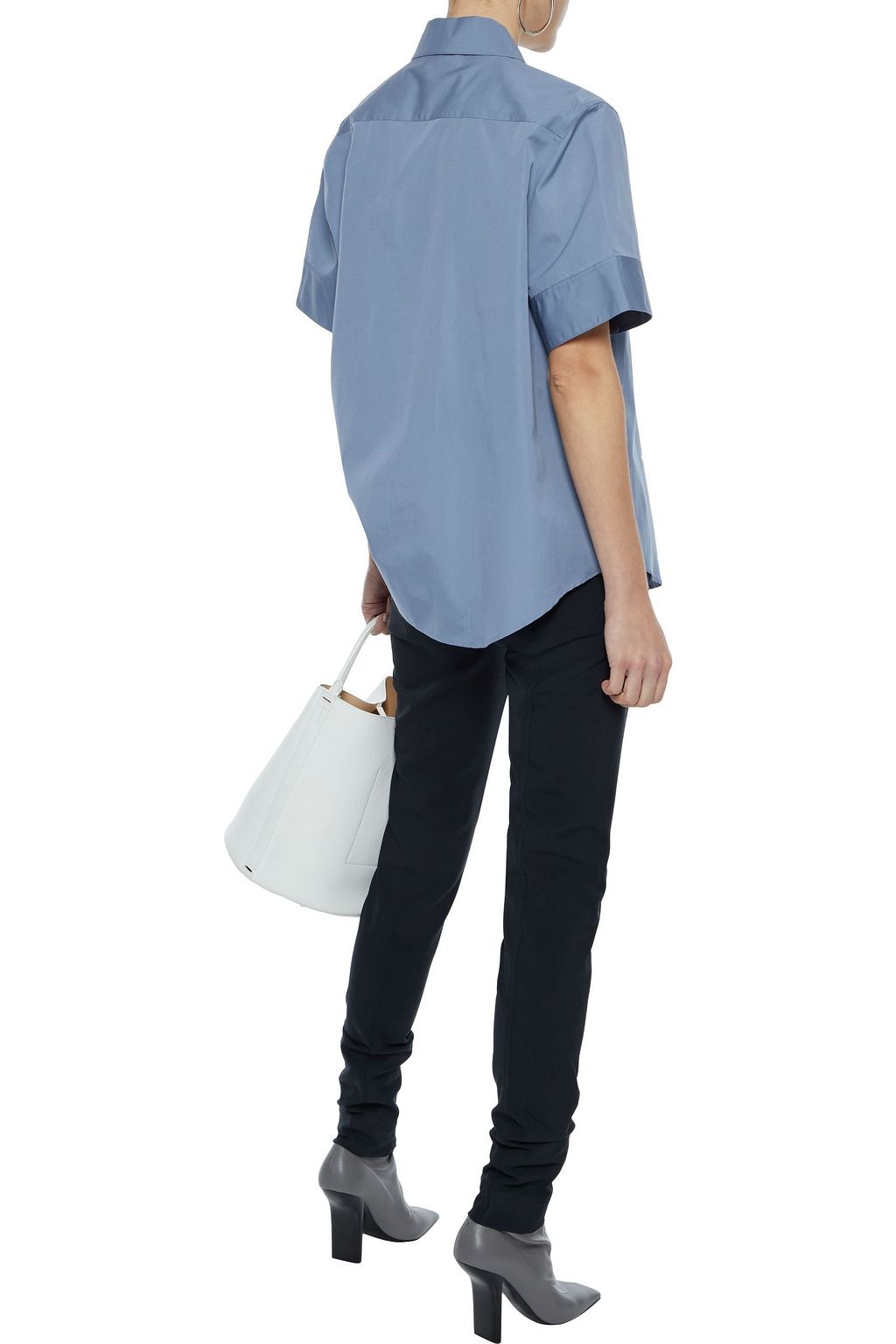JIL SANDER Stretch-twill skinny pants