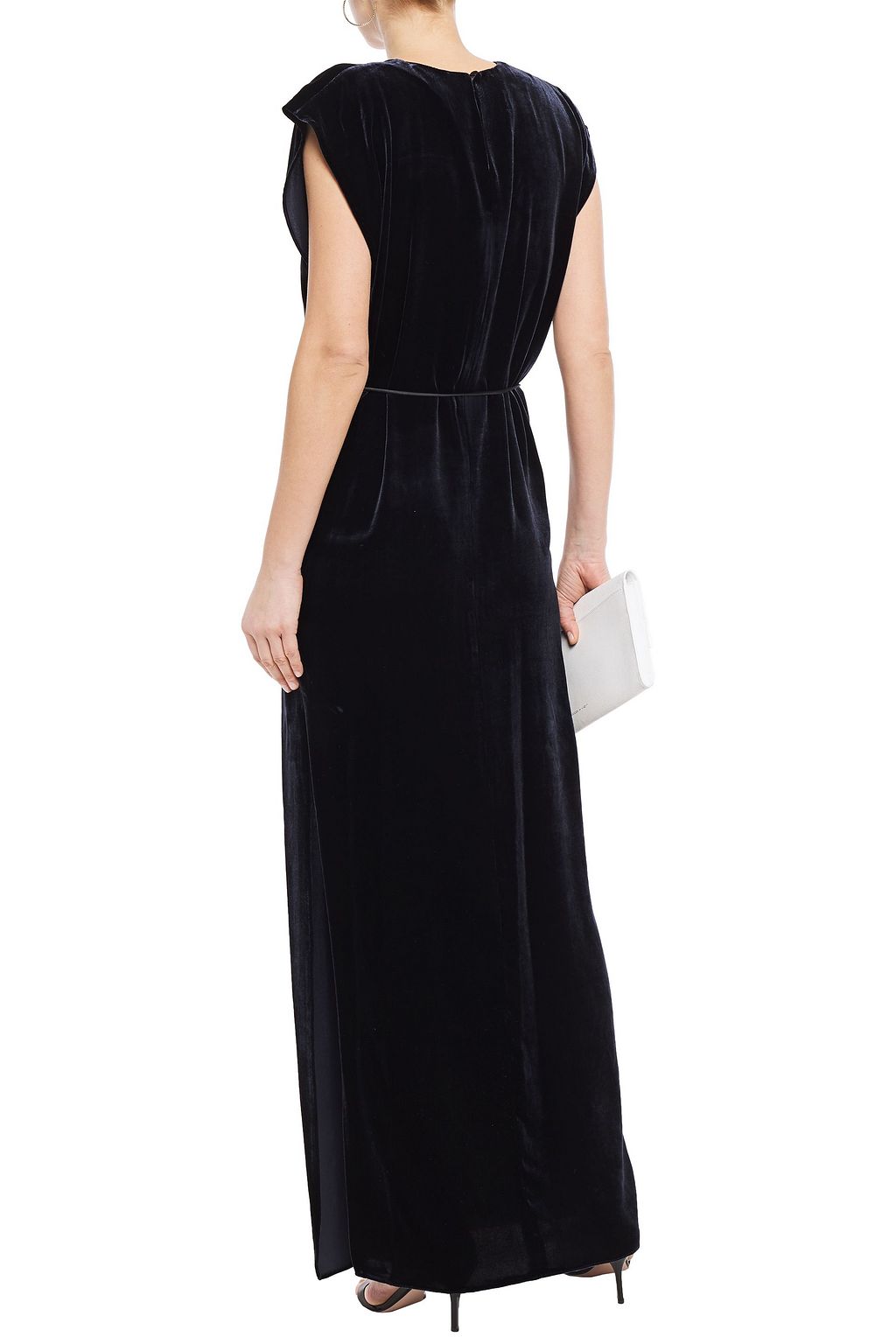 midnight blue maxi dress