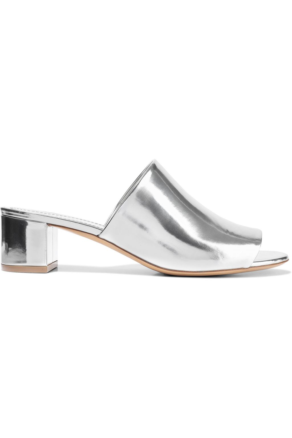 mansur gavriel leather mules