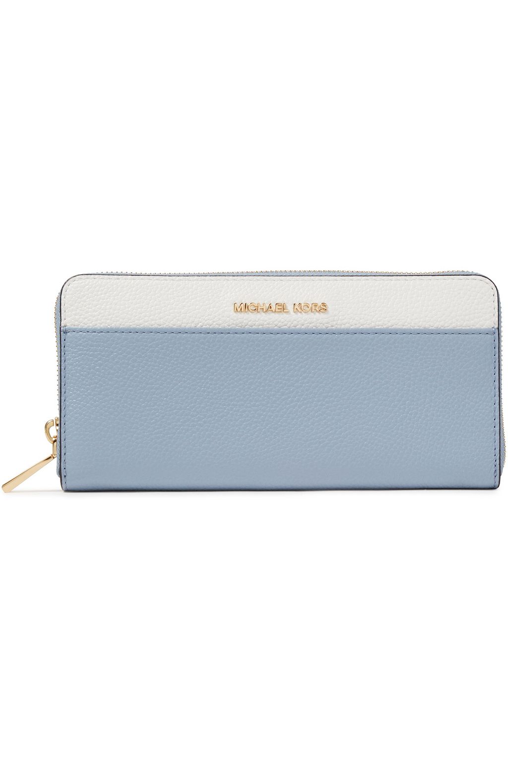 michael kors light blue wallet