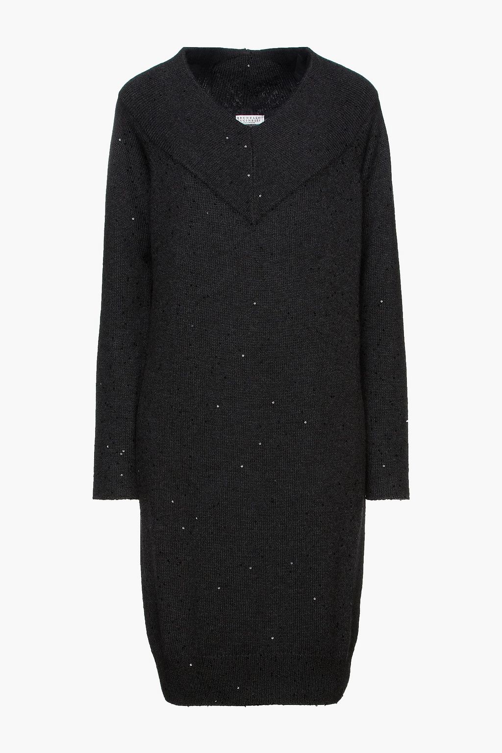 スパンコール付き カシミヤ&シルク混 ワンピース | THE OUTNET