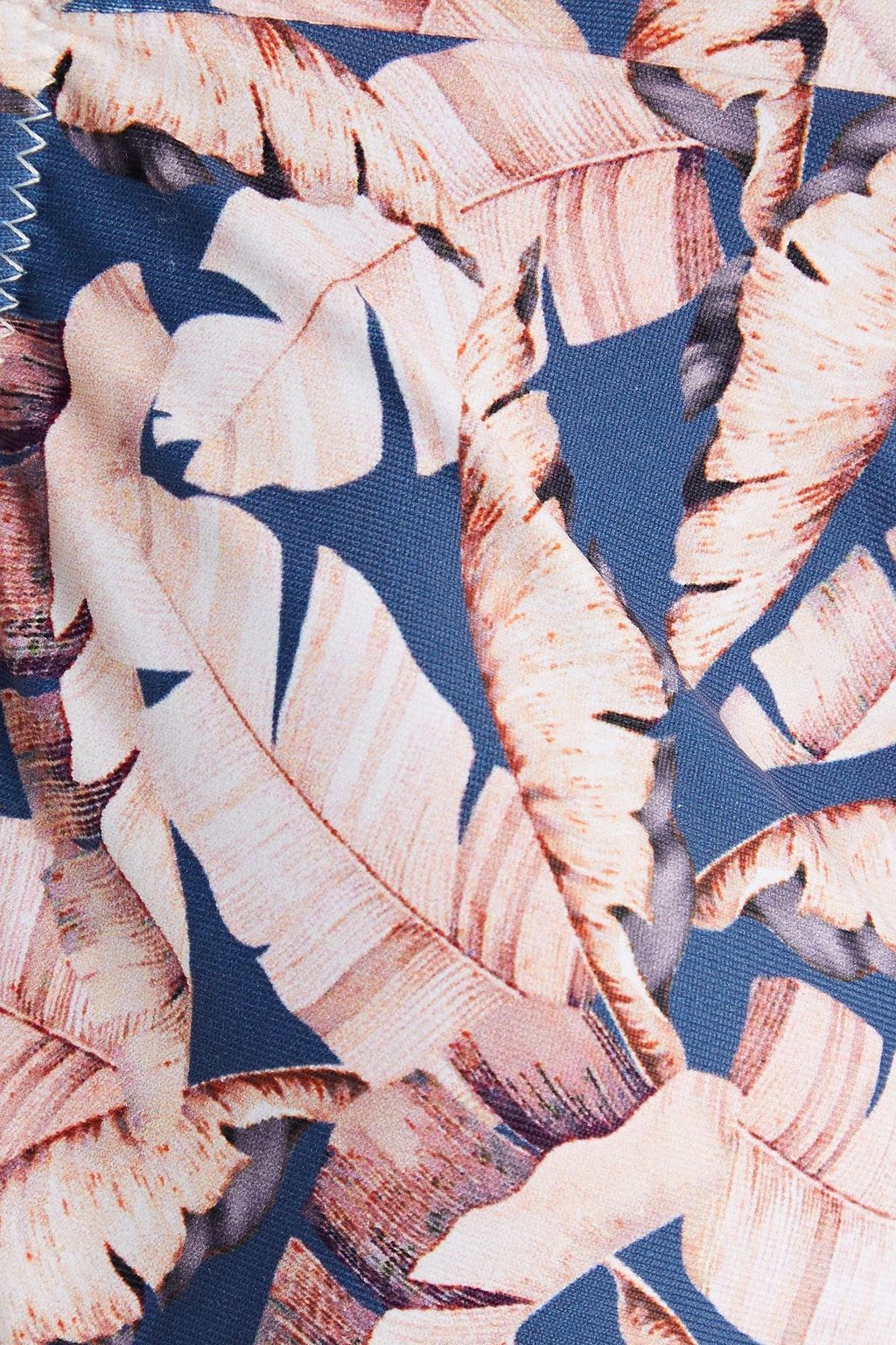 EBERJEY Printed bikini top
