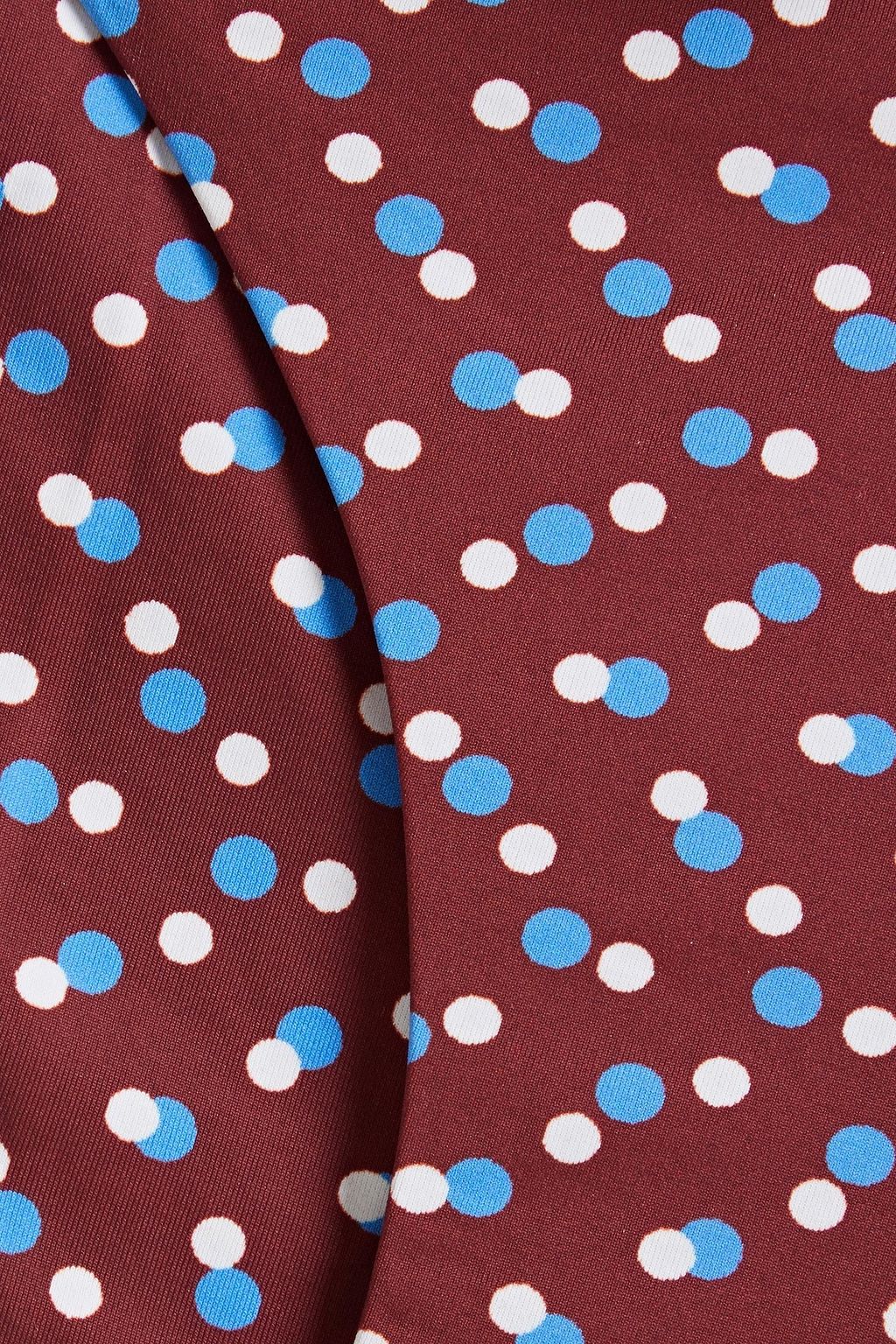 EBERJEY Polka-dot low-rise bikini briefs
