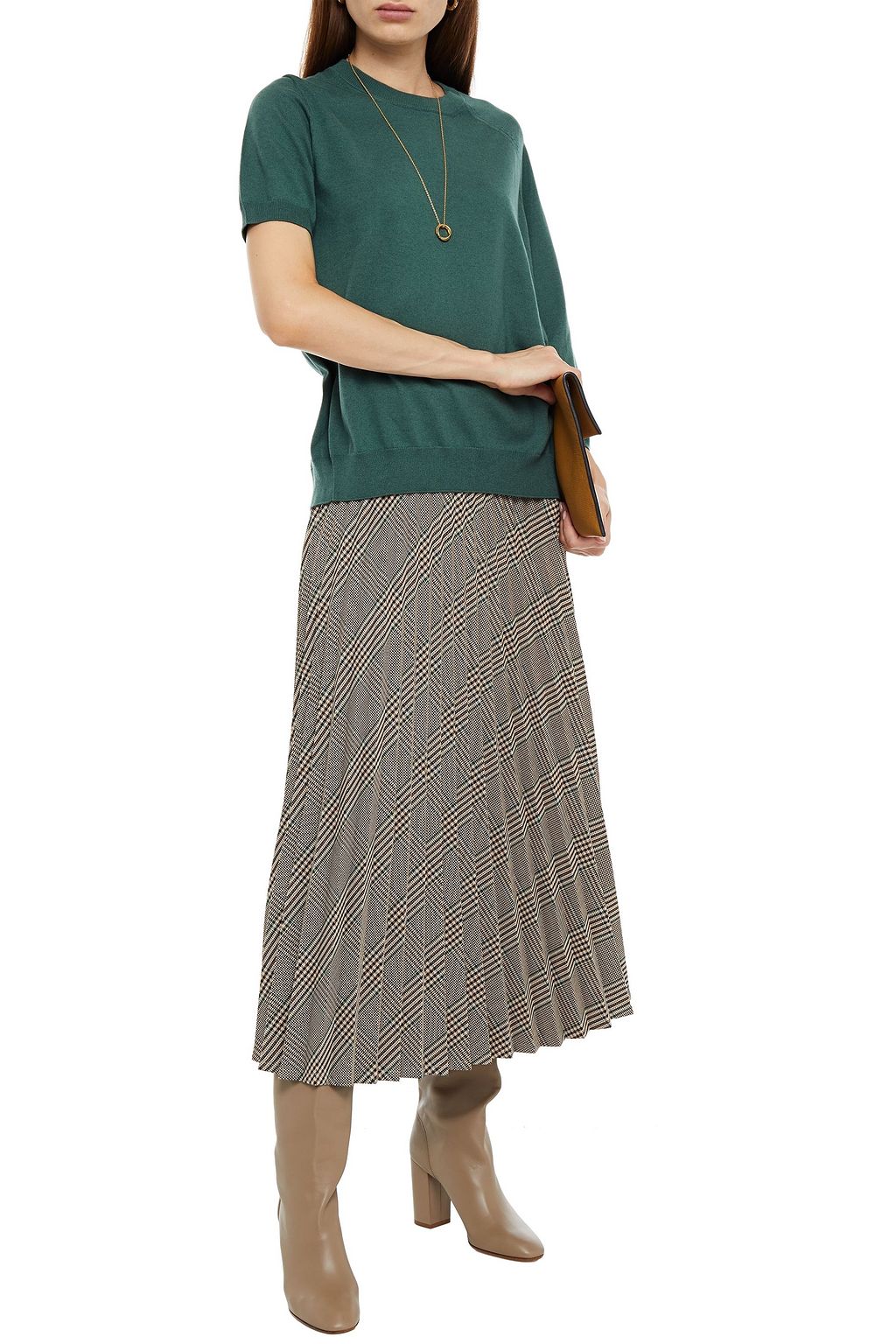 MAISON MARGIELA Oversized asymmetric cotton and cashmere-blend sweater