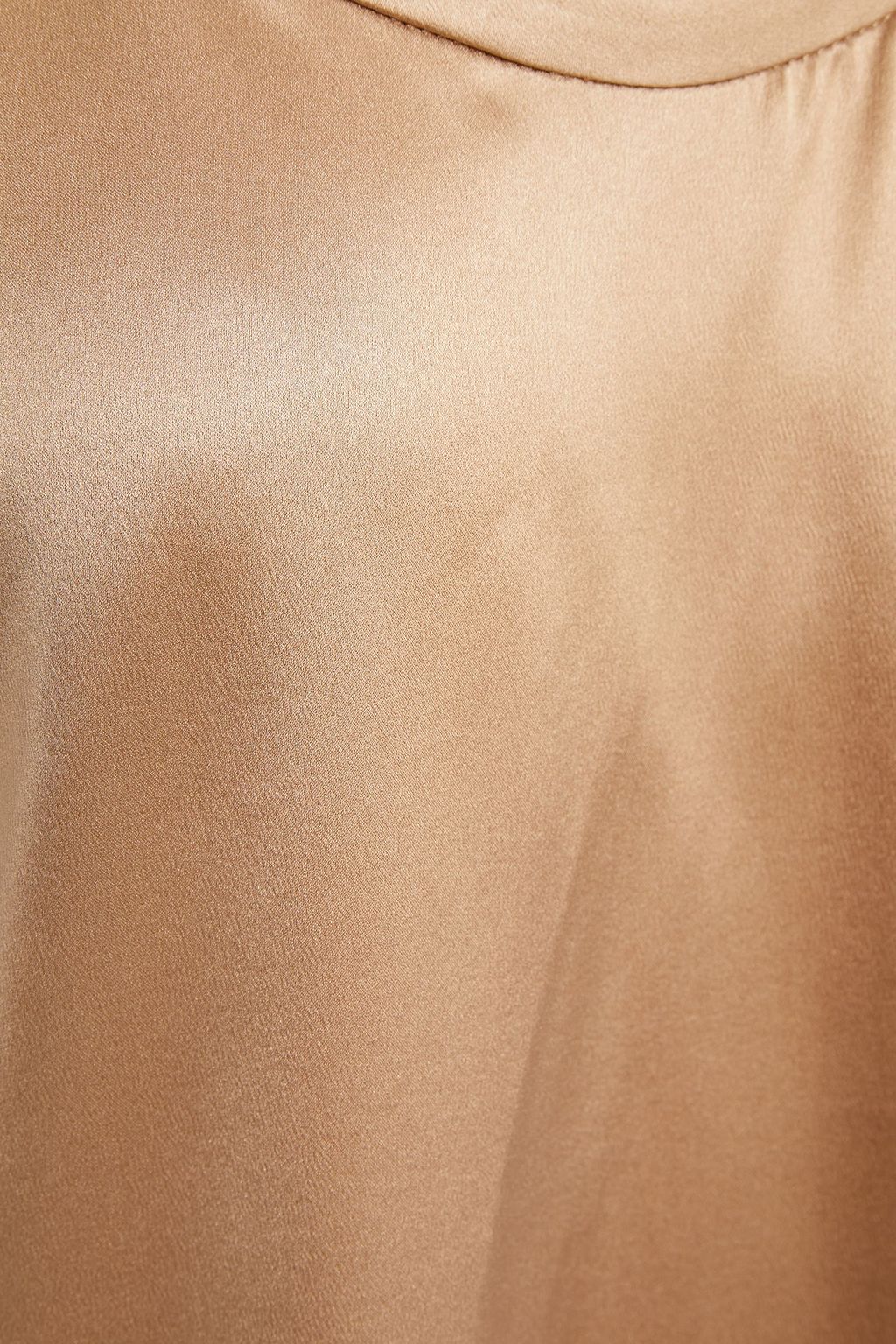 BRUNELLO CUCINELLI Silk-blend satin tank