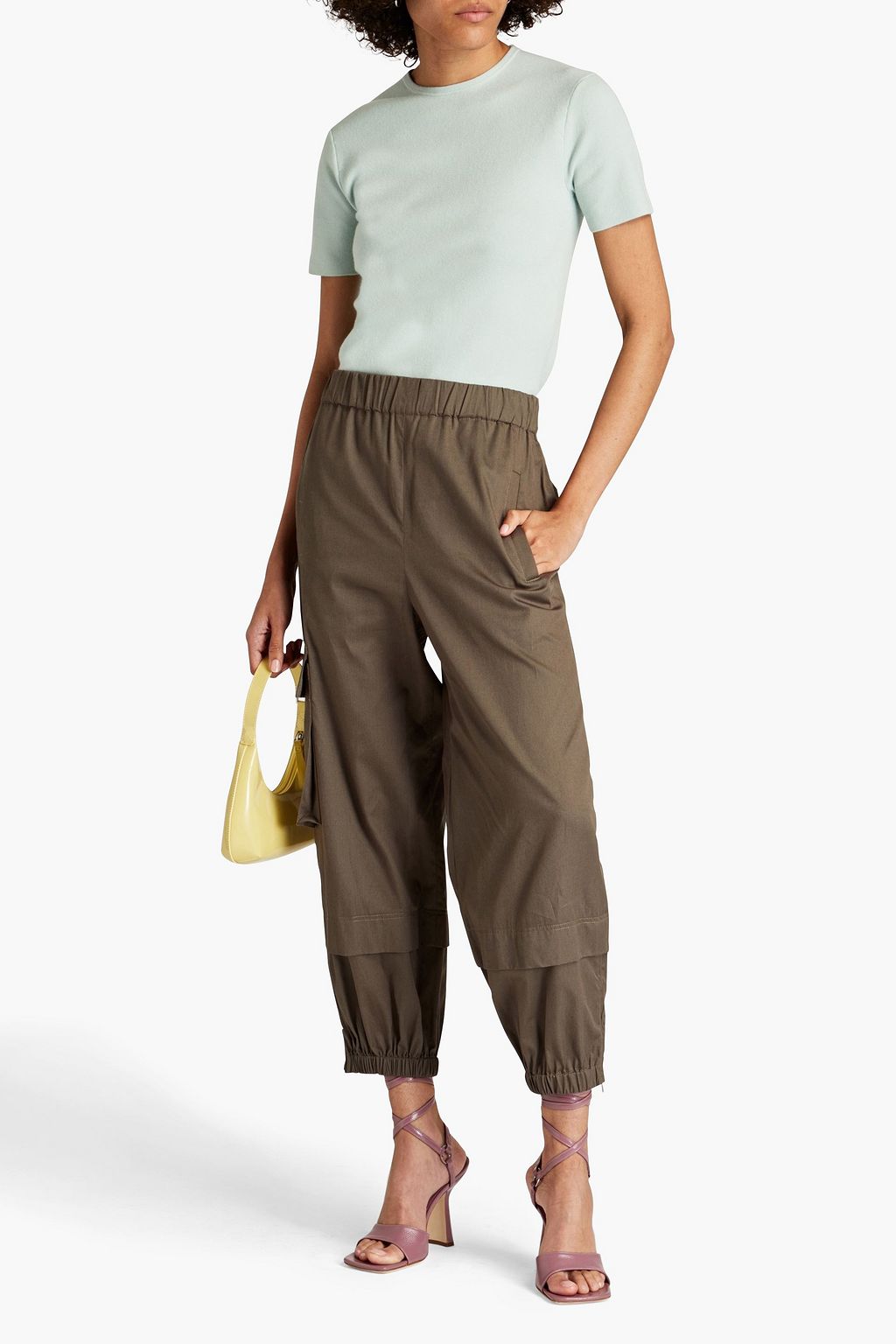 TIBI Cashmere-blend top