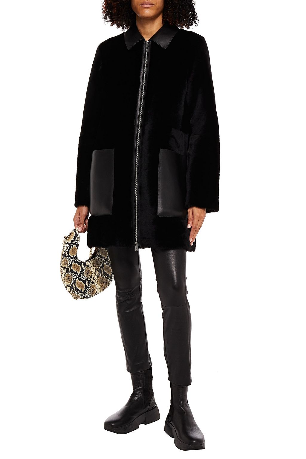 THEORY Shearling coat