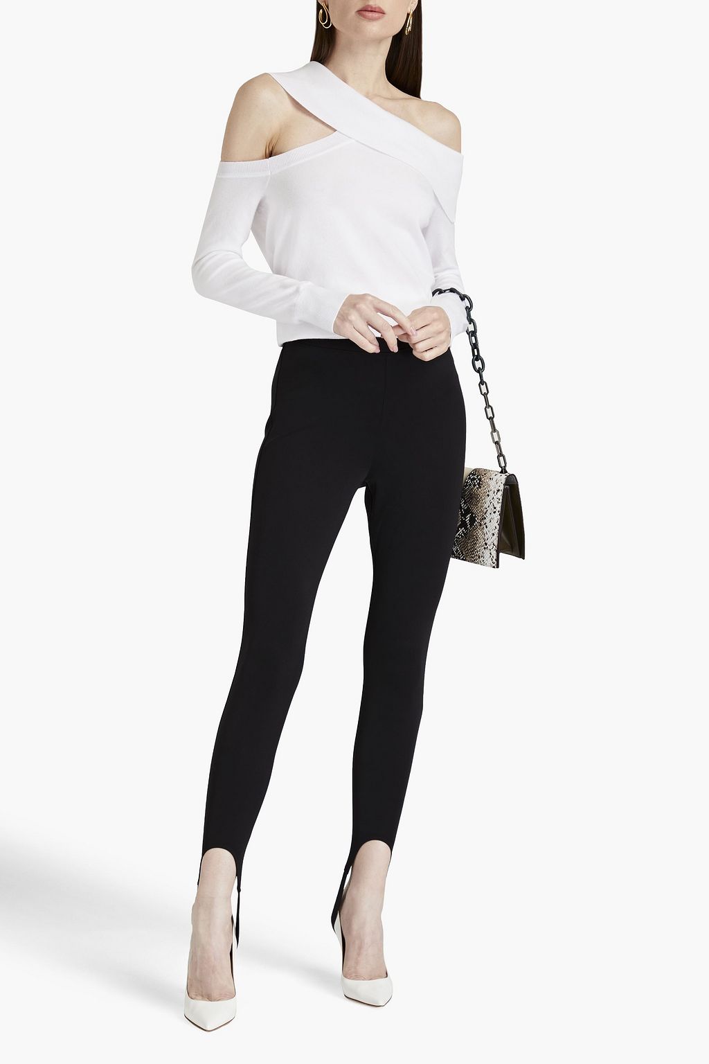 L'AGENCE Emerson stretch stirrup leggings