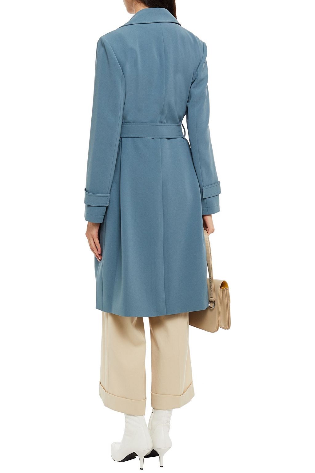 THEORY Oaklane crepe trench coat