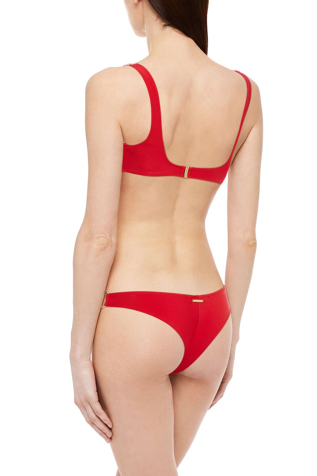STELLA MCCARTNEY Ruched bikini top