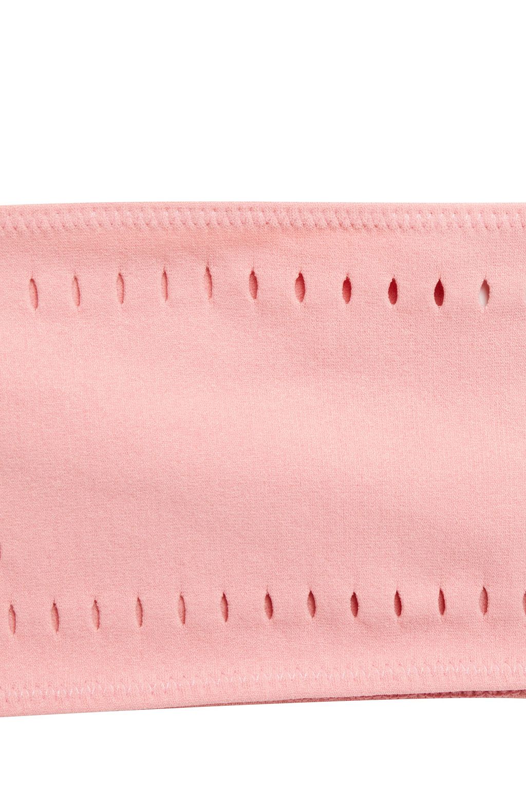 STELLA MCCARTNEY Perforated bandeau bikini top