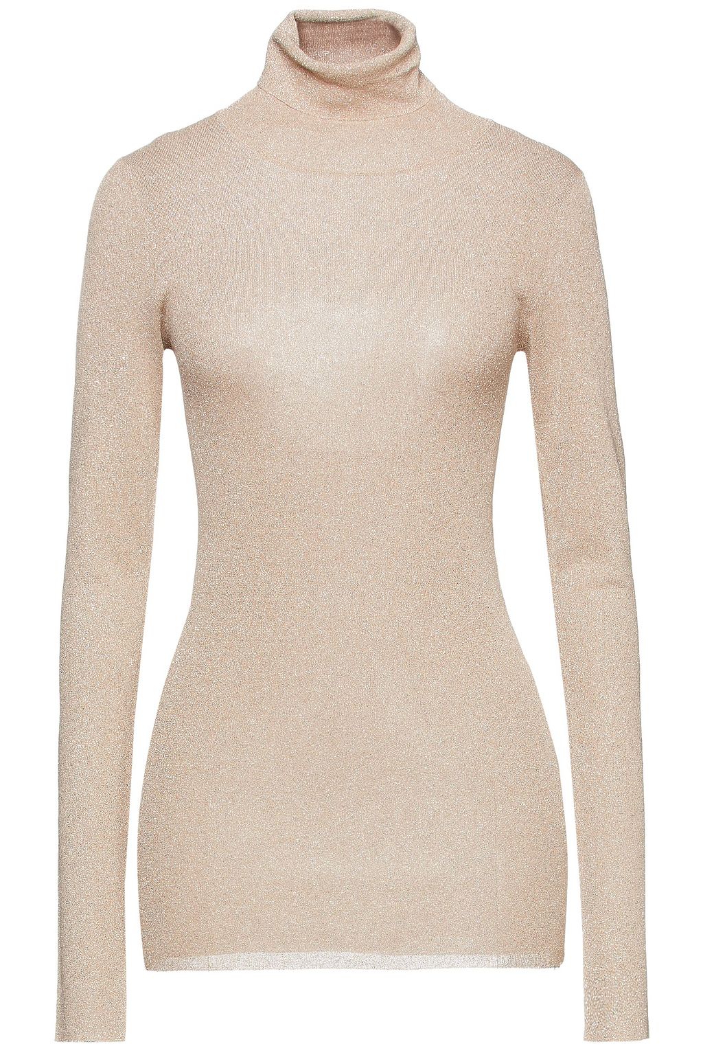 rose gold turtleneck