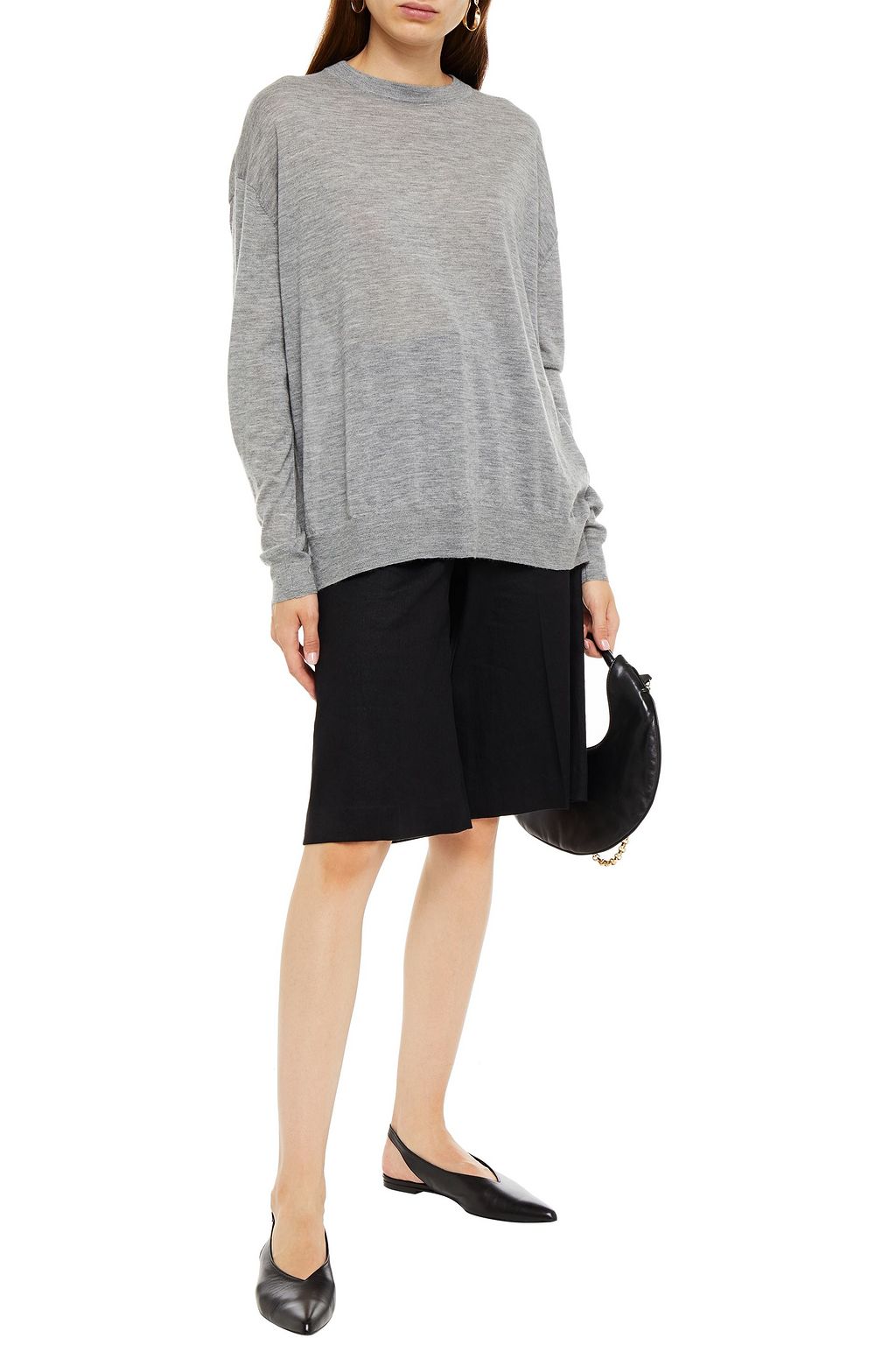 LE KASHA Mexico mélange cashmere sweater