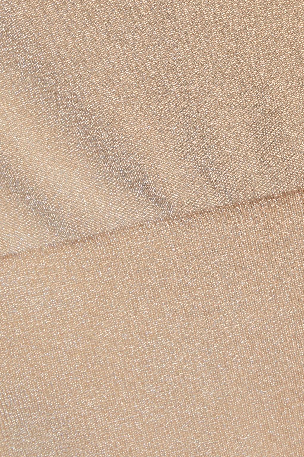WOLFORD Opaque Naturel stretch-jersey slip