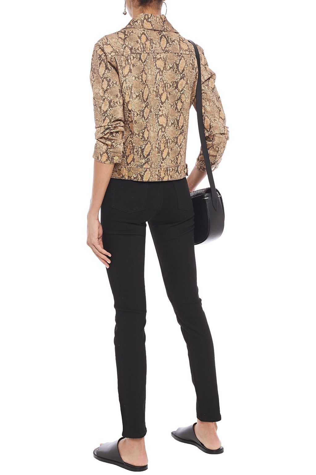 ACNE STUDIOS Climb faded mid-rise skinny jeans