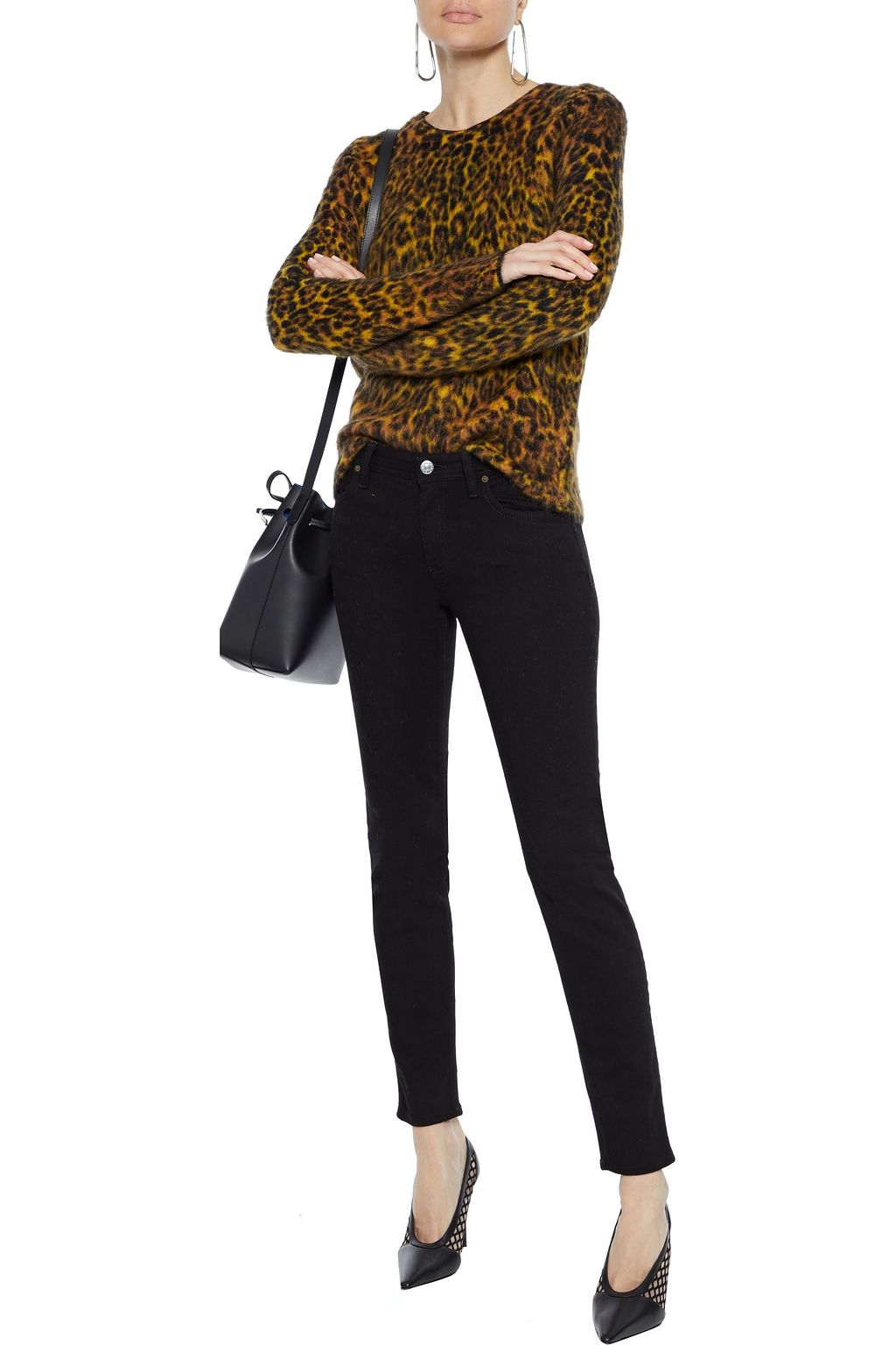 ACNE STUDIOS Climb low-rise skinny jeans
