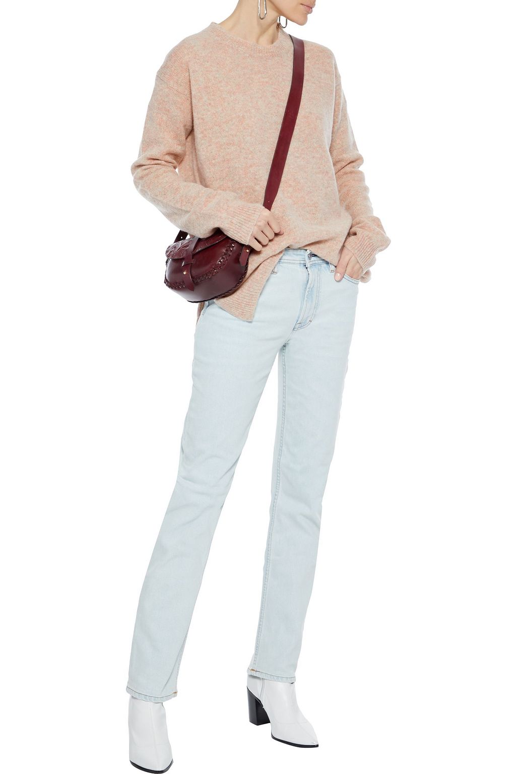 ACNE STUDIOS South high-rise straight-leg jeans
