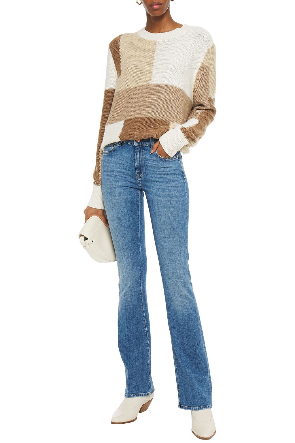 7 FOR ALL MANKIND Mid-rise bootcut jeans