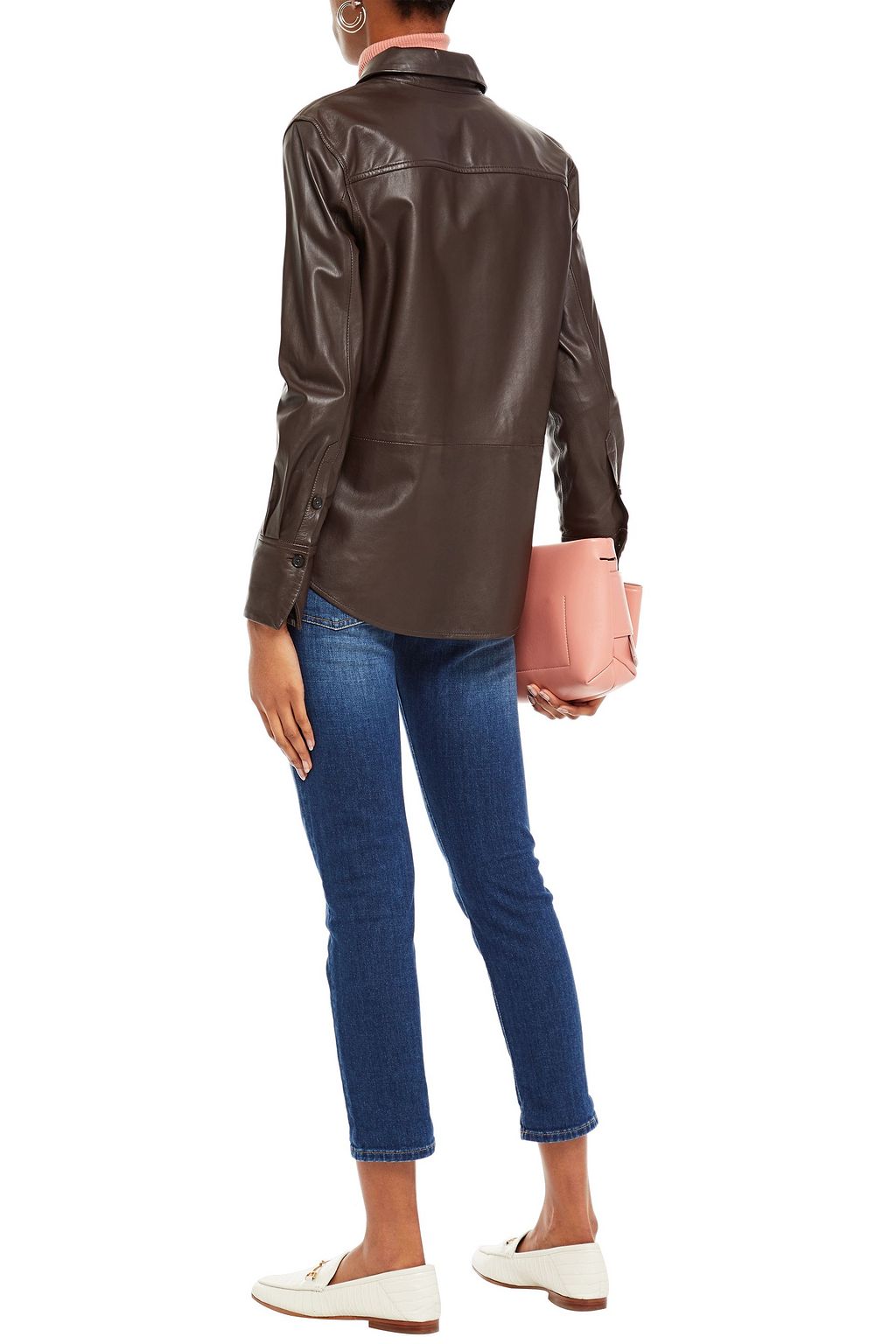 7 FOR ALL MANKIND Asher cropped mid-rise slim-leg jeans