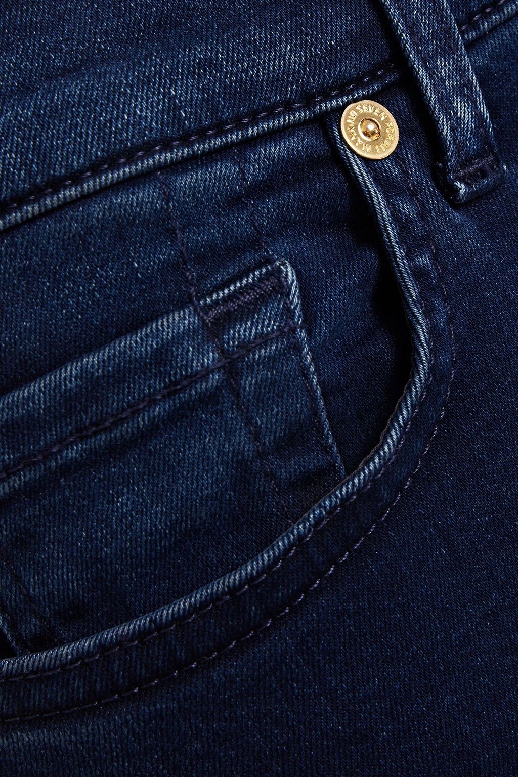 7 FOR ALL MANKIND Rozie mid-rise slim-leg jeans