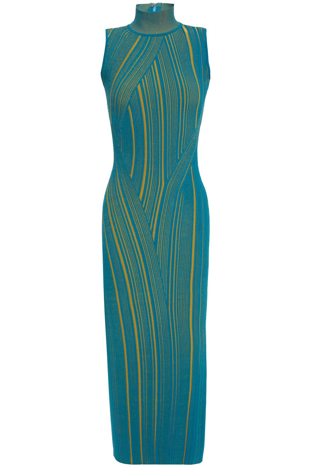 herve leger midi dress