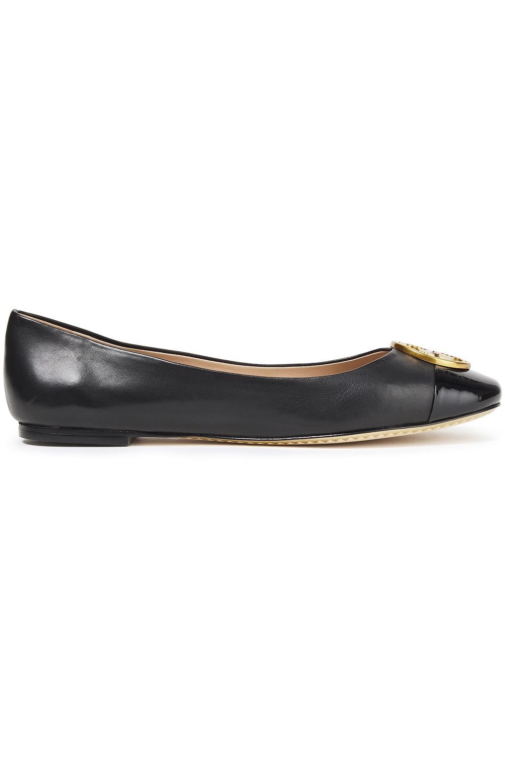 tory burch logo flats