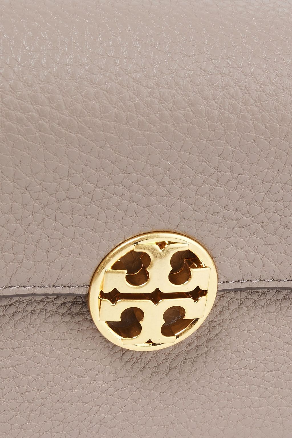 TORY BURCH Chelsea mini pebbled-leather shoulder bag