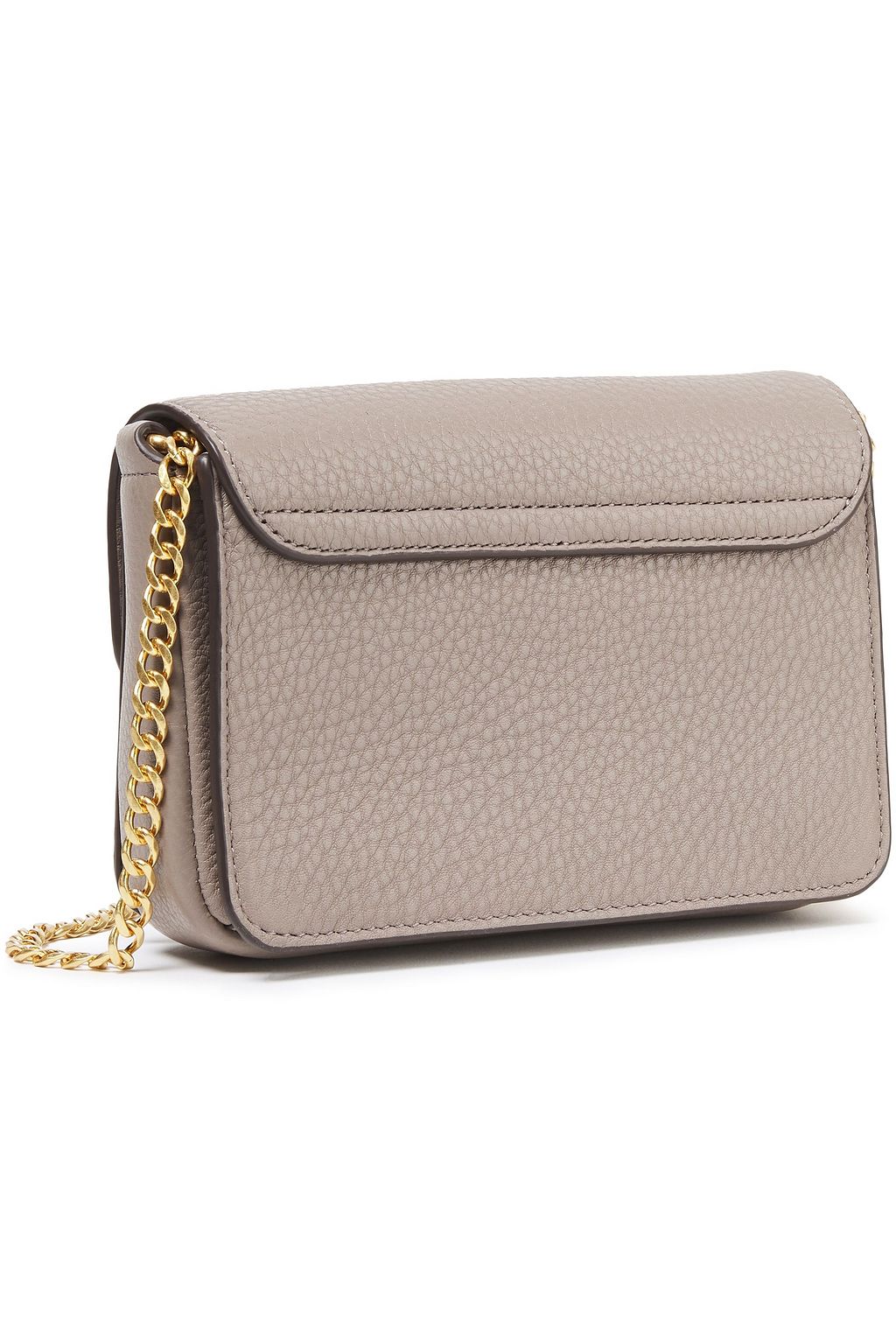 TORY BURCH Chelsea mini pebbled-leather shoulder bag