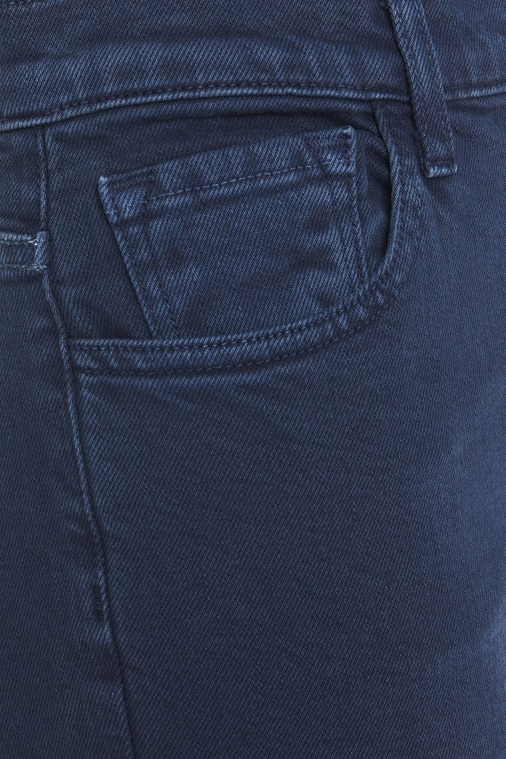 J BRAND Frayed mid-rise flared jeans