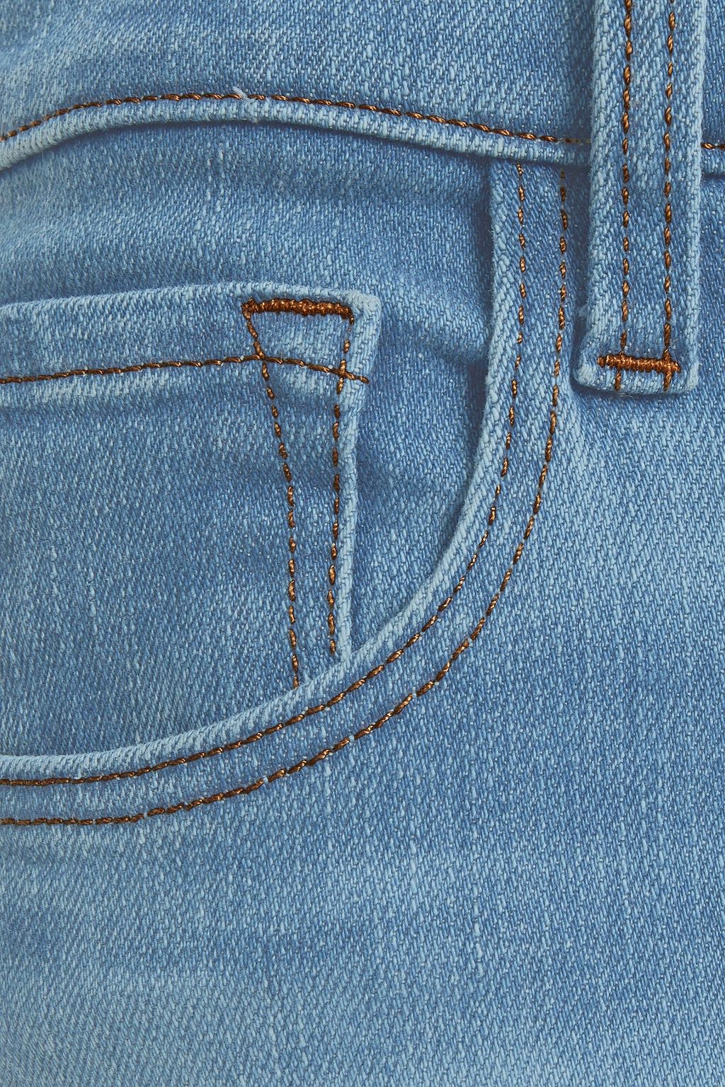 J BRAND Leenah faded high-rise skinny jeans